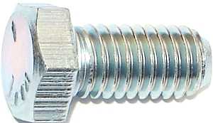 Midwest Fastener 00292 Cap Screw, 3/8-16 in Thread, 3/4 in L, Coarse Thread, Hex Drive, Zinc, Zinc, 100 PK