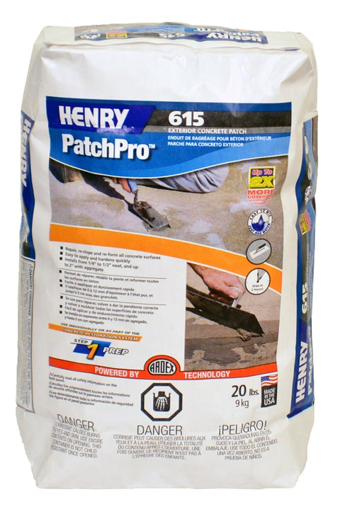 Henry 16336 Patch, Gray, 20 lb, Bag