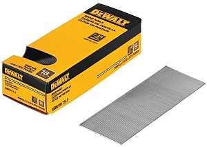 DEWALT DBN18175-2 Nail, 1-3/4 in L, 18, Metal, Coated, Brad, Flat Head, Smooth Shank