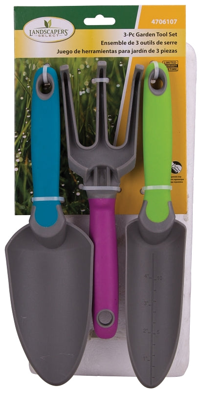Landscapers Select GT700ABC Garden Tool Set, 3-Piece