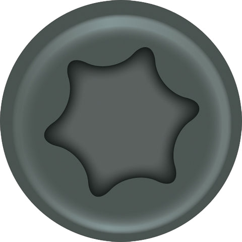 ProFIT 0297194/0281194 Deck Screw, #10 Thread, 3-1/2 in L, Coarse Thread, Star Drive, Sharp Point, Gray