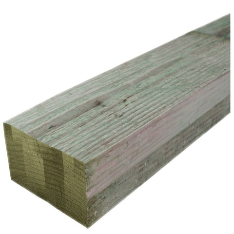 4 x 6, Pine, No. 2 Common, Pressure Treated (MCA .15), Surfaced on 4 Sides