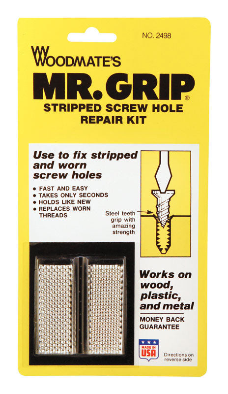 Woodmate's Stripped Screw Hole Repair Kit 3/4 in. Dia. x 2 in. L 8 pk