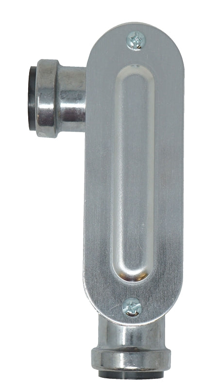 Southwire 1,9 Cm (3/4 Zoll) Steck-EMT-Rohrverbinder – Grau, Werkzeuglos Montierbar, Für Trockene Umgebungen