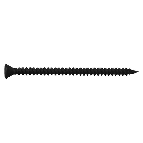 ProFIT 0289148 Screw, #6 Thread, 2-1/4 in L, Fine Thread, Trim Head, Square Drive, Sharp Point, Phosphate, 166/PK