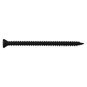 ProFIT 0289148 Screw, #6 Thread, 2-1/4 in L, Fine Thread, Trim Head, Square Drive, Sharp Point, Phosphate, 166/PK