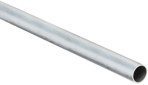 National Hardware 4206BC Series N247-585 Metal Tube, Round, 72 in L, 1 in Dia, 1/16 in Wall, Aluminum, Mill