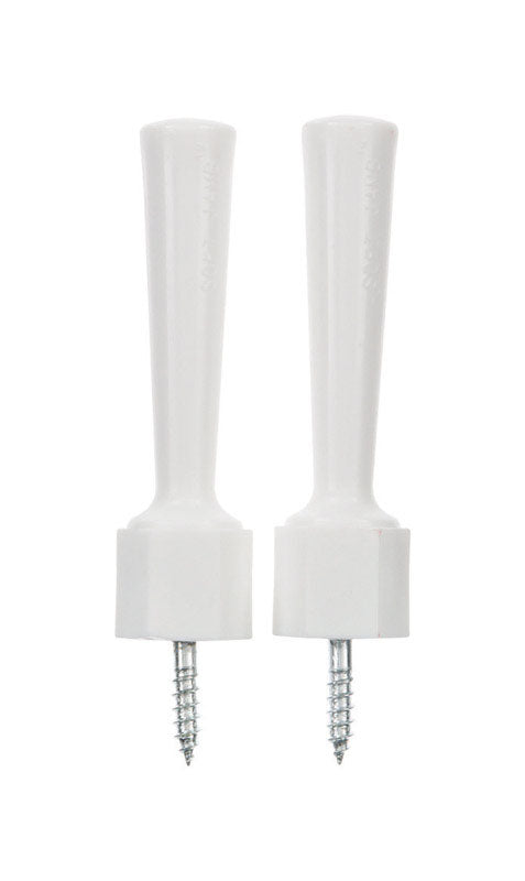 Ace Plastic Flexible Door Stop 3-1/4 in. L White