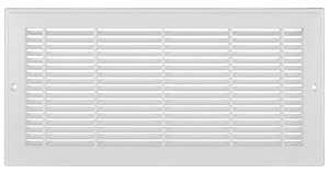 Imperial RG2293 Sidewall Grille, 15-1/4 in L, 9-1/4 in W, Polystyrene, White