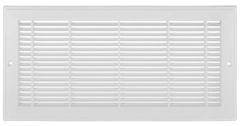 Imperial RG2293 Sidewall Grille, 15-1/4 in L, 9-1/4 in W, Polystyrene, White