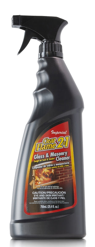 Imperial KK0330-A Glass and Masonry Cleaner, 25 fl-oz Trigger, Pack of 6