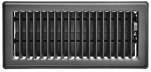 REGISTER FLOOR SGREY 2.25X12IN