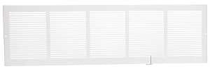 GRILLE SIDEWALL WHITE 30INX8IN