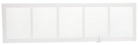 GRILLE SIDEWALL WHITE 30INX8IN