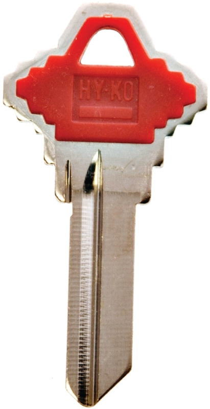 Hy-Ko 13005SC1PR Key Blank, Brass/Plastic, For: Schlage Cabinet, House Locks and Padlocks, Pack of 5