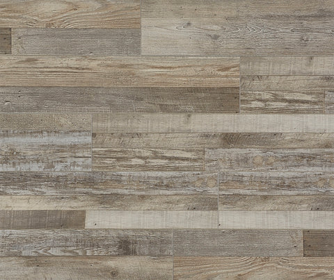 Choice Vinyl Santa Monica CVP103S02 Series Flooring Plank, Crescent Bay, 48 in L, 7 in W, Beveled Edge, Vinyl