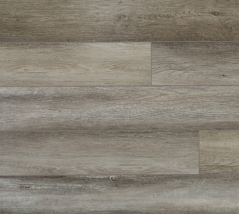 Healthier Choice Flooring CVP102G01 Series Luxury Plank with Pad, Chateau, 48 in L, 7 in W, Beveled Edge, SPC