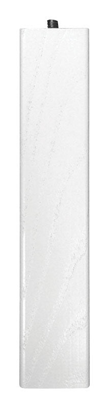 Minwax Wood Table Leg Parsons Leg 8 in. H White