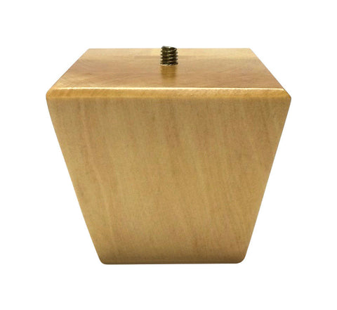 Minwax Wood Bun Foot Contemporary 3 in. H