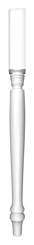 Minwax Wood Table Leg Country Pine 29 in. H White