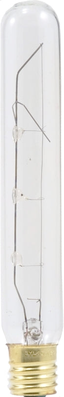 Sylvania 18495 Incandescent Lamp, 25 W, T20 Lamp, Intermediate E17 Lamp Base, 240 Lumens, 2850 K Color Temp, Pack of 6