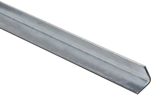 National Hardware 4010BC Series N179-945 Angle Stock, 1 in L Leg, 72 in L, 0.12 in Thick, Steel, Galvanized