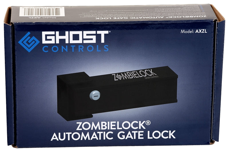Ghost Controls AXZL Gate Latch/Lock, Automatic, Aluminum, Powder