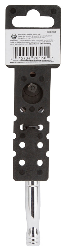 Calterm 73270 Cable Tie, 13/16 in Max Bundle Dia, 6/6 Nylon, Black, 4 in L, 100/BAG