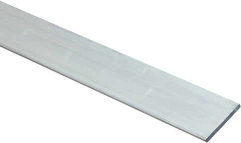 National Hardware 4200BC Series N247-114 Flat Bar, 1-1/2 in W, 72 in L, 1/8 in Thick, Aluminum, Mill