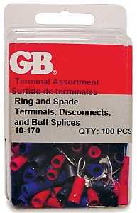 Gardner Bender 10-170 Terminal Kit, 22 to 14 AWG Wire, Assorted