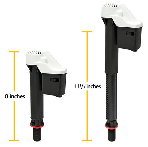 Korky QuietFILL Series 528 Fill Valve, Plastic Body, Anti-Siphon: Yes