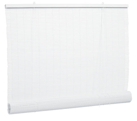 Lewis Hyman 36 in. H x 78 in. W White Roll Up Blind