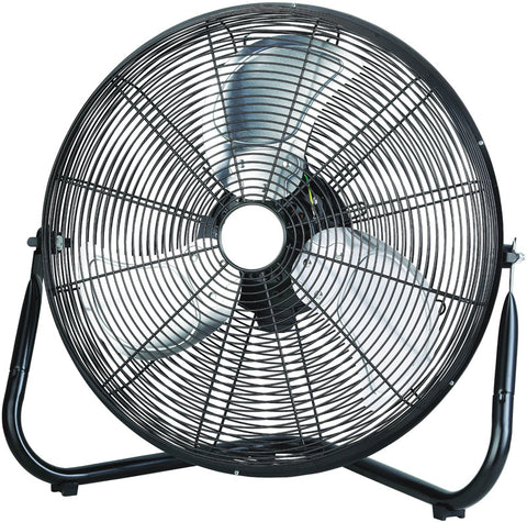 Aire One High Velocity Fan 18 in. H x 18 in. Dia. AC 3 blade Black