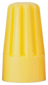 Gardner Bender WireGard GB-4 19-004 Wire Connector, 18 to 10 AWG Wire, Steel Contact, Yellow, 9/CD