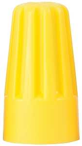 Gardner Bender WireGard GB-4 25-004 Wire Connector, 18 to 10 AWG Wire, Steel Contact, Yellow, 25/BAG