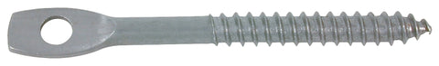 Toolpro 5010 Eye Lag Screw, 3 in L Dimensions, Carbon Steel, Zinc