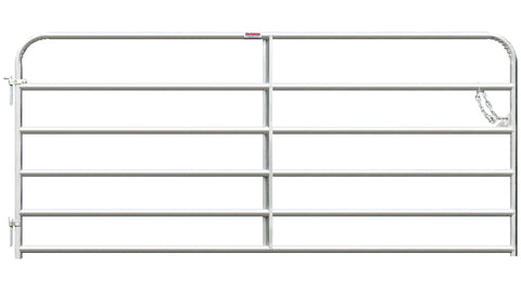 Behlen Country 40113088 Gate, 96 in W Gate, 50 in H Gate, 20 ga Frame Tube/Channel, Steel Frame, Galvanized