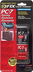 Protective Coating PC-7 Series 027776 Epoxy Adhesive, Gray, Paste, 2 oz, Pack