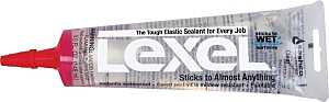 Sashco 13013 Elastic Sealant, Clear, 7 days Curing, 0 to 120 deg F, 5 oz, Squeeze Tube