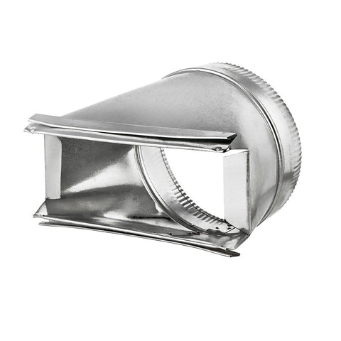 Lambro 122 Range Hood Transition, Round, Aluminum