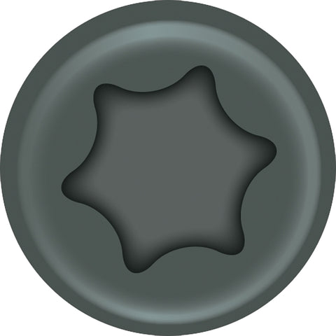 ProFIT 0297104 Deck Screw, 1-5/8 in L, Coarse Thread, Bugle Head, Combo Drive, Sharp Point, Ceramic