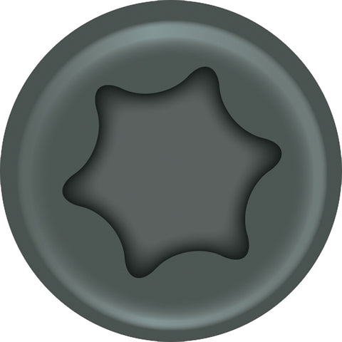 ProFIT 0297174/0281174 Deck Screw, #9 Thread, 3 in L, Coarse Thread, Bugle Head, Combo Drive, Sharp Point, Gray