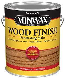 Minwax 710450000 Wood Stain, Oil Base, Gunstock, Liquid, 1 gal, Pack of 2