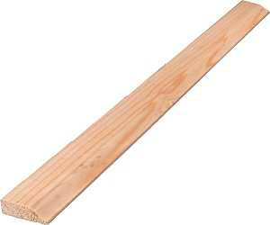 ALEXANDRIA Moulding 0W936-20084C1 Colonial Stop Moulding, 84 in L, 1-3/8 in W, Wood, Pack of 6