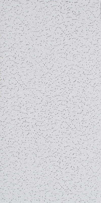 USG Fifth Avenue 220 Ceiling Panel, 4 ft L, 2 ft W, 5/8 in Thick, Mineral Fiber, White
