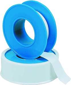 Harvey 017165-144 Thread Seal Tape, 1296 in L, 1/2 in W, PTFE, Blue/White