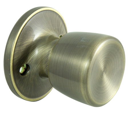 ProSource TS840V-PS Dummy Knob, Tulip Design, 1-3/8 to 1-3/4 in Thick Door, Brass, 65.7 mm Rose/Base