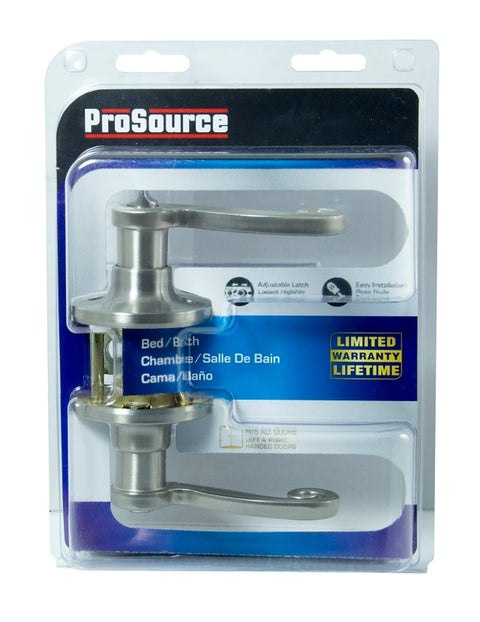 ProSource L6P01V-PS Privacy Lever, Zinc, Reversible Hand, 3 Grade