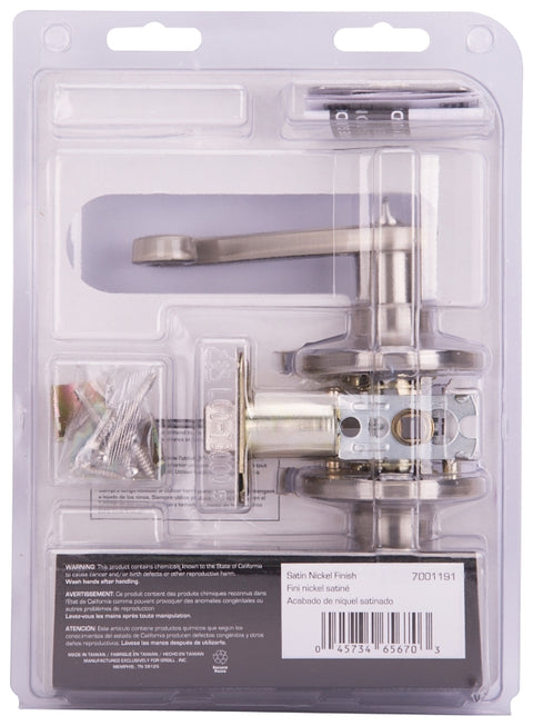 ProSource L6P01V-PS Privacy Lever, Zinc, Reversible Hand, 3 Grade