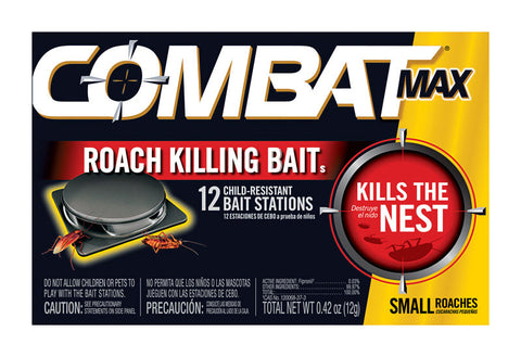 Combat Max Bait Station Roach Killer .42 oz.